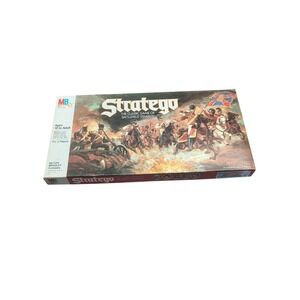 Vintage 1986 Stratego Board Game COMPLETE Milton Bradley USA Made